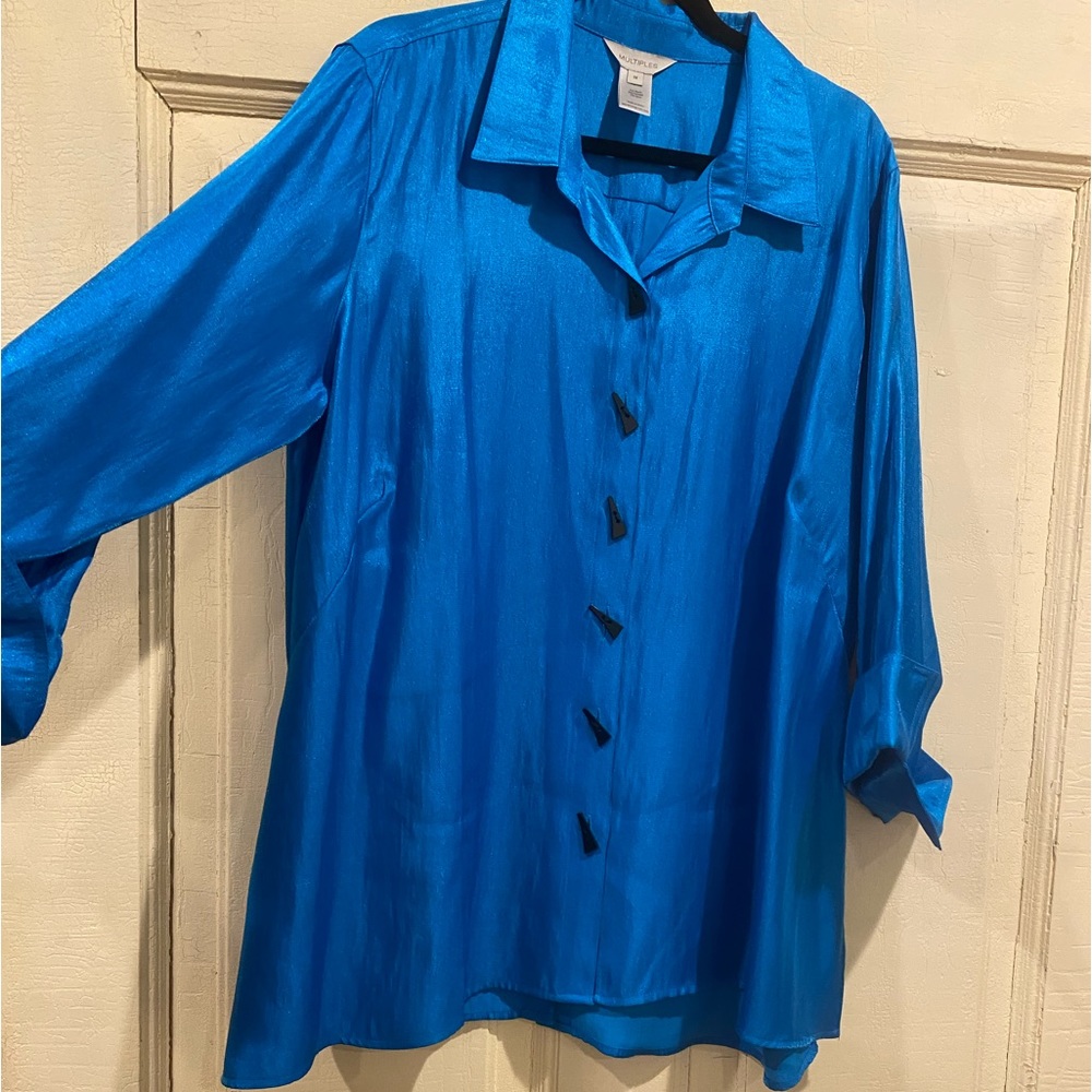 Beautiful blue jacket top